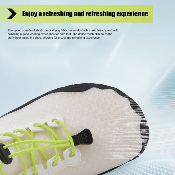 Zapatos Acuáticos Aqua Shoes - Zapatillas de buceo transpirables para senderismo en el lago (blanco 40) Ndcxsfigh Para Estrenar
