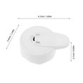thumbnail image 2 of unbranded Electric Pressure Cooker Float Valve Replacement 1Pack Plastic White, 2 of 8