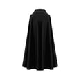 thumbnail image 4 of SAWOBUUN Medieval Cloak Renaissance Cape for Women Men Suede Collared Halloween Gothic Cape, 4 of 6