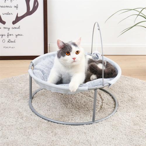 Blue L Cat Hammock,Breathable Pet Cage Hammock Hanging Soft Pet Bed Sturdy Swing Pet Blankets For Dog Cat Rabbit or Small Pet