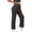 Black, variant on Taqqpue Women's Maternity Pants Over The Belly Pregnancy Clothes for Work Stretchy Straight Dress Pants Sports Yoga Long Pants with Pockets for Women