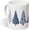 Navy Blue Christmas Tree, variant on Farmhouse Ceramic Coffee Mug 11 Oz(330ml) Tea Cup, Winter Christmas Holiday Coffee Mug Gifts For Women Teenage Girls (Green Merry Christmas)