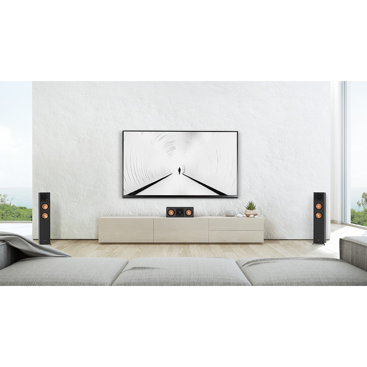 Klipsch RP-500C II Reference Premiere Center Channel Speaker (Ebony)
