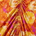 thumbnail image 6 of FRSASU Women's Beach Cover up Caftan V-Neck Plus Size Batwing Sleeves Moss Spring Summer Long Caftan Dress Multicolor, 6 of 9