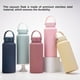 thumbnail image 2 of Bewildely Frasco de vacío Botella de agua Botellas termo Tamaño compacto Equipo de camping de acero inoxidable Suministros al aire libre Cocina y Comedor Gris oscuro 650ml, 2 of 6