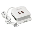 thumbnail image 1 of Flmtop Portable USB Power Strip Multi-Port Charging with 4-Port USB 5.1A Safe To Use Charging Socket for Multiple Devices Space-Saving Mobile Phones Charging Head with Android, 1 of 10