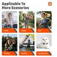 thumbnail image 5 of 64GB Wearable Body Camera, Mini Thumb Action Cam, Hands-Free Portable Video Recorder with Easy Mount, for Work, Travel, Fishing, Pet Walking & Halloween, 5 of 12