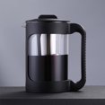 thumbnail image 3 of Bearachild Cafetera de té resistente al calor a prueba de fugas sellada reutilizable lavable desmontable antideslizante PP cafetera con asa Teteras 1500ML, 3 of 6