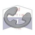 thumbnail image 3 of .062" Retaining Rings | E-Style | Steel | Black Phosphate (Quantity: 3000), 3 of 3