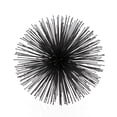 thumbnail image 2 of Modern Day Accents Erizo Spiked Large Black Sphere, 2 of 2