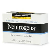 Neutrogena Transparent Facial Bar, Original Formula, Fragrance Free, 3.5 Ounce
