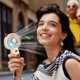 thumbnail image 4 of ddioayh Handheld Fan USB Rechargeable Portable Mini Fan with Stand 3 Speed Settings 400mAh Battery Quiet Operation for Outdoor Indoor Use, 4 of 6