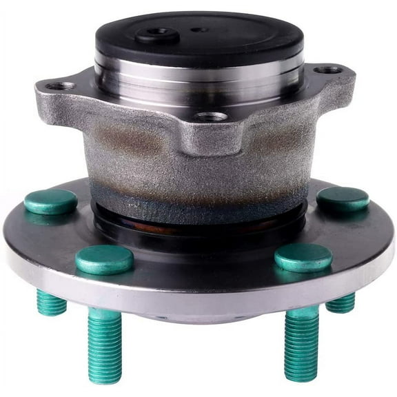 SCITOO Wheel Bearing and Hub Assembly Replaces 512348 Rear fit for Mazda 3 2004-2008 Hub Bearing Assembly 5 Lugs Non-ABS [1pc]