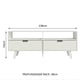 thumbnail image 3 of Mueble Mesa Para Tv Rack Madesa Oslo Hasta 55'' BB, 3 of 9