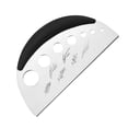 thumbnail image 1 of 2 en 1 pelador y cortador de acero inoxidable con 7 agujeros, herramienta de cocina para pelar hojas, pelador metálico para, 1 of 1