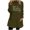 Olive Green, variant on WREESH Womens Fashion Sweatshirt Fuzzy Fleece Crewneck Sweatshirt Print Pullover Plus Size Long Sleeve Tops Round- Neck And Winter Loose Pocket Warm Blouse Tops Black