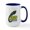 White/Navy Inside, variant on CafePress - Nerf Ready To Win Mugs - 15 oz Ceramic Large White Novelty Mug