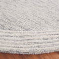 thumbnail image 3 of SAFAVIEH Abstract Payton Geometric Area Rug, Gray/Ivory, 6' x 6' Round, 3 of 10