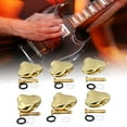 thumbnail image 4 of <p>Guitar Machine Head Button, Strong Compatibility Tuning Peg Tip Fish Tail Shape Metal  For String Instrument</p>, 4 of 7