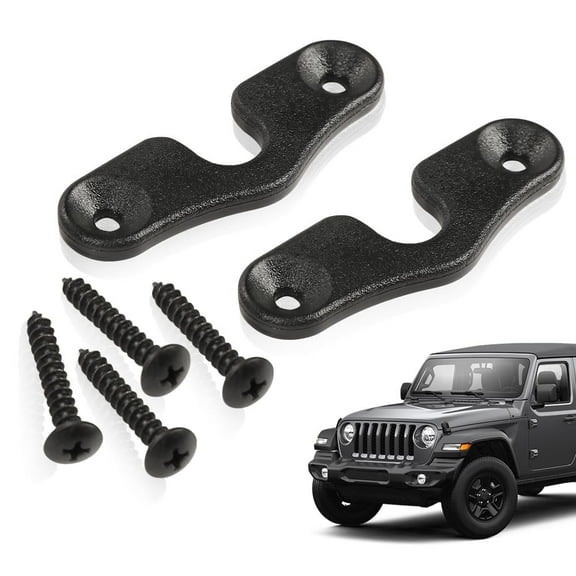 PIT66 Sun Visor Clips Fit for 2008-2022 Jeep Wrangler JK JL JT