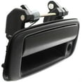 thumbnail image 4 of For 88-92 Prizm Front Outside Outer Exterior Black Door Handle Left Driver NEW, 4 of 4