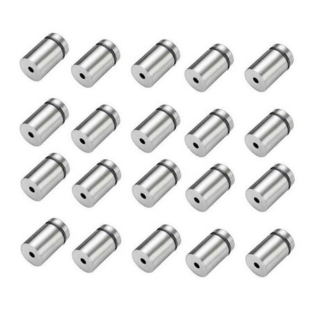 20 Pcs Stainless Stand Off Bolts Mount Standoffs Sign Advertisement Fixings