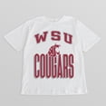 thumbnail image 4 of Women's Gameday Couture Cream Washington State Cougars Oversized Fierce Focus T-Shirt, 4 of 4