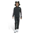 thumbnail image 3 of Girls 7-16 adidas Essential Tricot 2-piece Jacket & Jogger Pants Set Color: Crimson Size: LARGE, 3 of 4