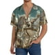 thumbnail image 1 of Fotbe Roman Chariot Horse Race Camisa Estampada de Manga Corta para Hombre, Casual de Verano, Estilo Playero, Sin Arrugas-XX-Large, 1 of 5