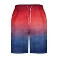 thumbnail image 4 of cllios Swim Trunks Men 7 Inch,Big and Tall Quick Dry Swimming Shorts Summer Hawaiian Beach Shorts Stretch Waist Drawstring Surfing Board Shorts with Pockets, 4 of 5