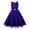 Purple, variant on Tiijoy Toddler Girls Glitter Lace Birthday Party Princess Dress Pageant Gown, Sizes 2-3