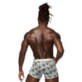 thumbnail image 2 of Men's Male Power SMS-011 Seamless Sheer Short (Flamingo XL), 2 of 4