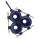 thumbnail image 2 of Silicone Golf Ball Cover Holder Portable Design For Golf Balls Blue 11.50X10.00X4.00CM Impact Protection 3Pcs, 2 of 5