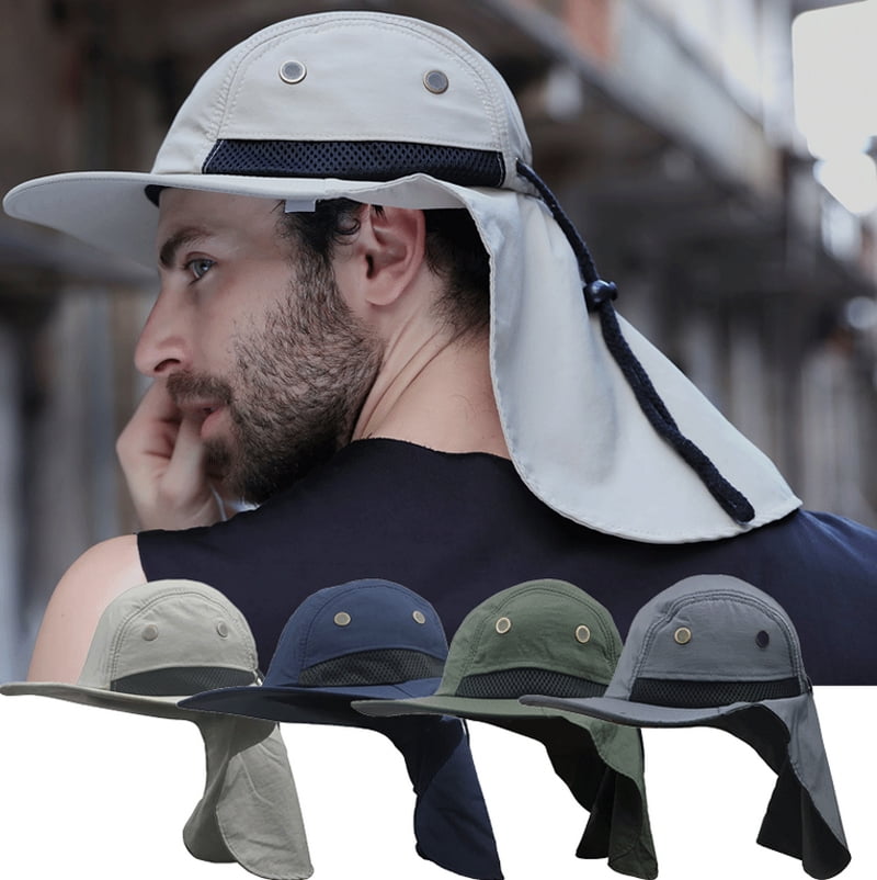 SUNSIOM Mens Legionnaire Cap Neck Sun 