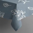 thumbnail image 3 of 60x60 Inch Waterproof Square Tablecloth, Thickened Polyester Table Cover for Dining & Parties, Floral Print, 3 of 6