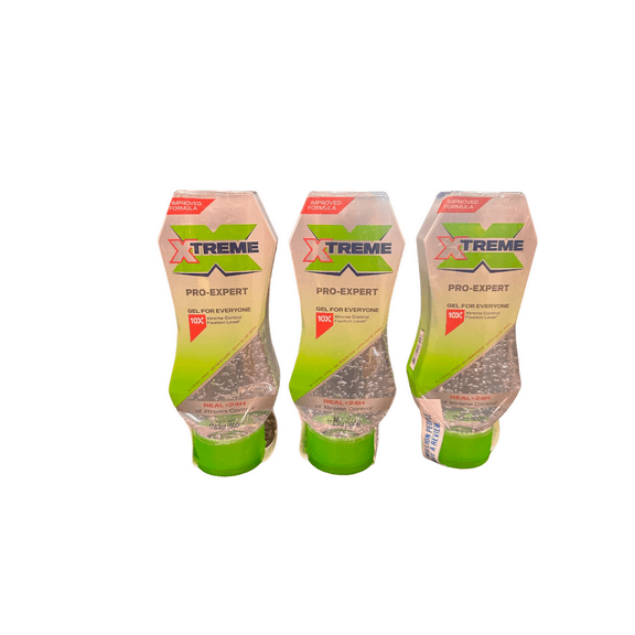 Xtreme Wet Line Gel Clear XHold Squeeze Tube, 17.64 oz (Pack of 3)