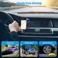 thumbnail image 4 of czcpp-Aluminum Metal Heavy Duty Magnetic Phone Mount for Car, Magnetic Car Dash Mount, 360-degree Rotation Aircraft-Grade Aluminum Metal, Compatible with iPhone & Android, 4 of 4
