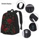 thumbnail image 3 of Balery Roses Mochila Escolar 3 en 1 para Niños - Mochila Resistente con Lonchera Térmica y Estuche - Mochila Escolar para Niños y Niñas, 3 of 7