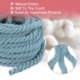 Uxcell Twisted Cotton Rope, 12mm x 11Yards Natural Cotton 3 Strand