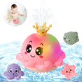thumbnail image 1 of Juguetes de Baño Sincero para Bebés 1 a 3 Años Pulpo Rosa, 1 of 5