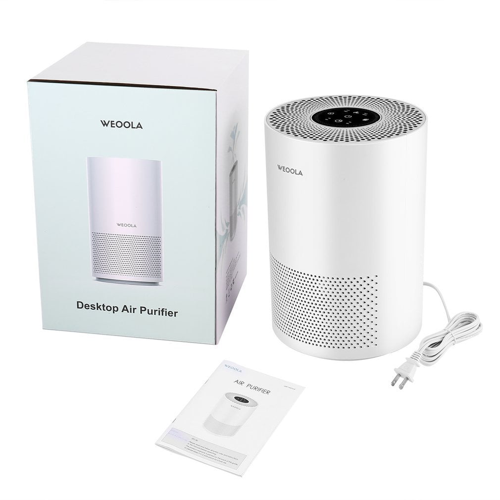 Air Purifier for Home Allergies Pets Hair Smokers in Bedroom, HEPA Air Purifiers Filter, Remove 