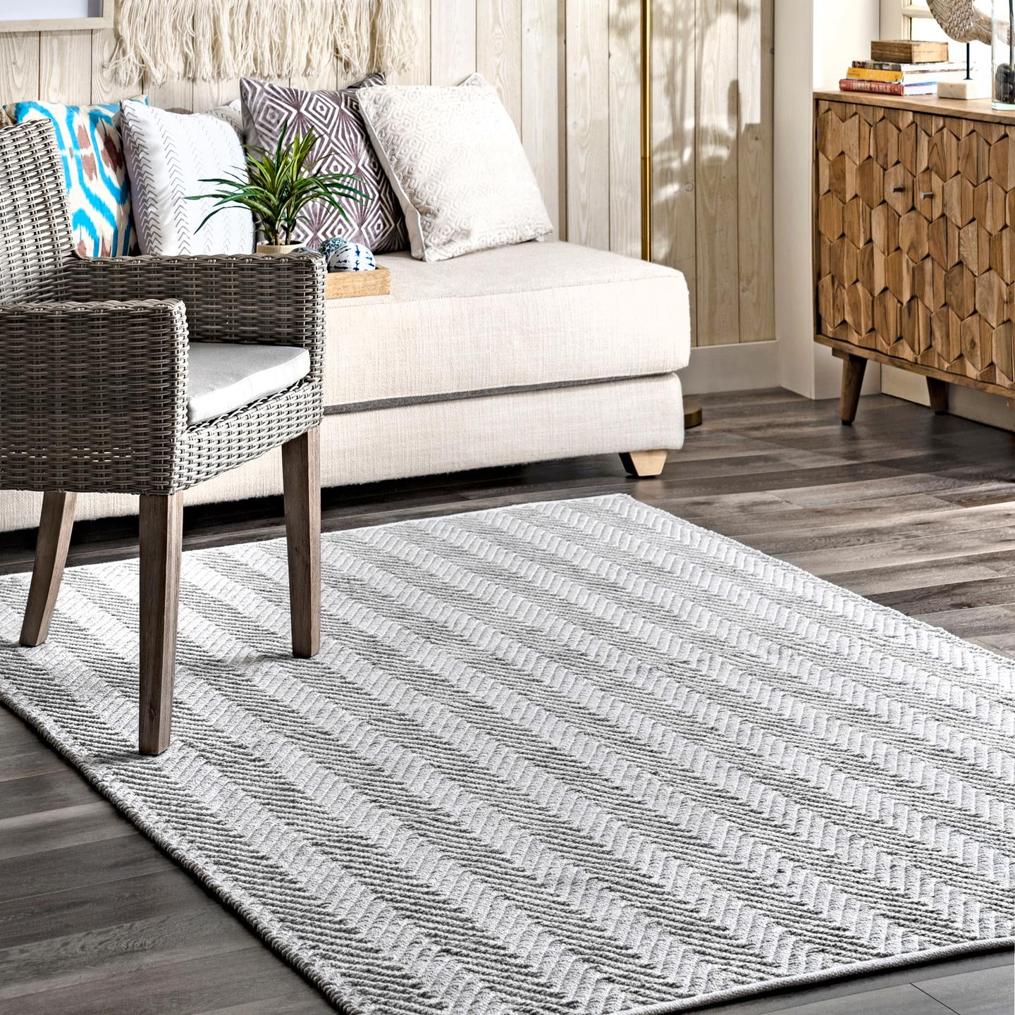 nuLOOM Nala Herringbone Area Rug
