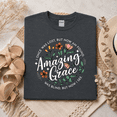 thumbnail image 2 of Christian Wildflower Amazing Grace Graphic T-Shirt, 2 of 6