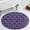 style-1, variant on Haunted Mansion Round Area Rugs for Bedroom Living Room, 3FT Soft Comfy Indoor Circle Carpets, Carpet Home Decor Floor Mat