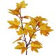 thumbnail image 4 of Hojas de arce artificiales de 4 ramas, hojas de otoño artificiales, decoración de hojas de otoño para Acción de Gracias, hogar, interior, exterior, cocina, festival, otoño, centros de mesa,, 4 of 8
