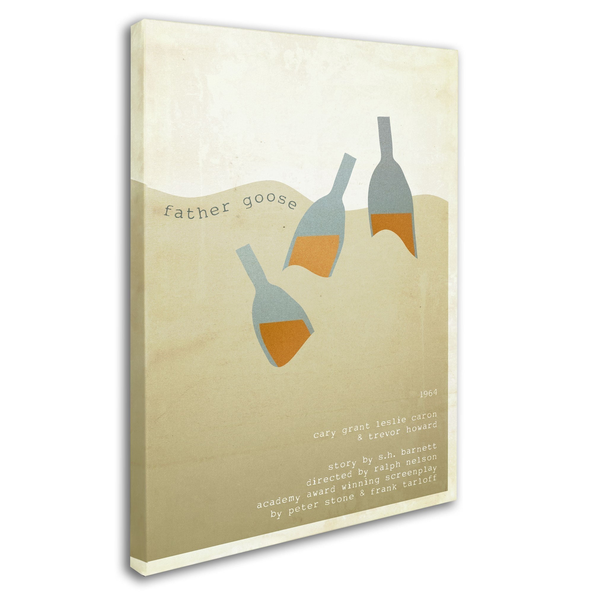 Trademark Fine Art "Father Goose" Canvas Art by Megan Romo
