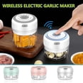 thumbnail image 1 of Household Blender,Portable Baby Food Processor,Garlic Garlic Puree Maker,Compact Garlic Supplement Machine,Easy to Use Garlic Paste Maker for Infants & Toddlers,PENDANE,Green, 1 of 8