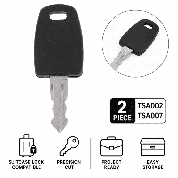 Suitcase Locks Keys Lock Key TSA002 TSA007 for Luggage Suitcase Multifunctional Key