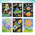 thumbnail image 3 of Puzzle niños 6pcs 3D Las etiquetas engomadas del mosaico de EVA de dibujos animados de cristal de diamante pegatinas de juguetes hechos a mano juguetes educativos para niños Kids, 3 of 5