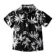 thumbnail image 1 of Odeerbi 6M-13Y Niños Camisa Hawaiana Verano Playa Camisas de Algodón Niños Blusa de Manga Corta Flor Tropical Camisa Estampada Ocio Tops, 1 of 9